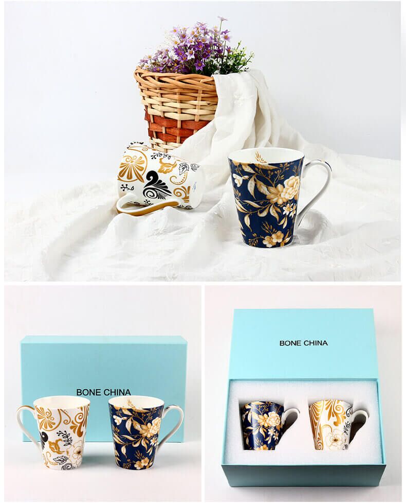 Custom Mugs with Pictures  Personalized Bone China Mugs